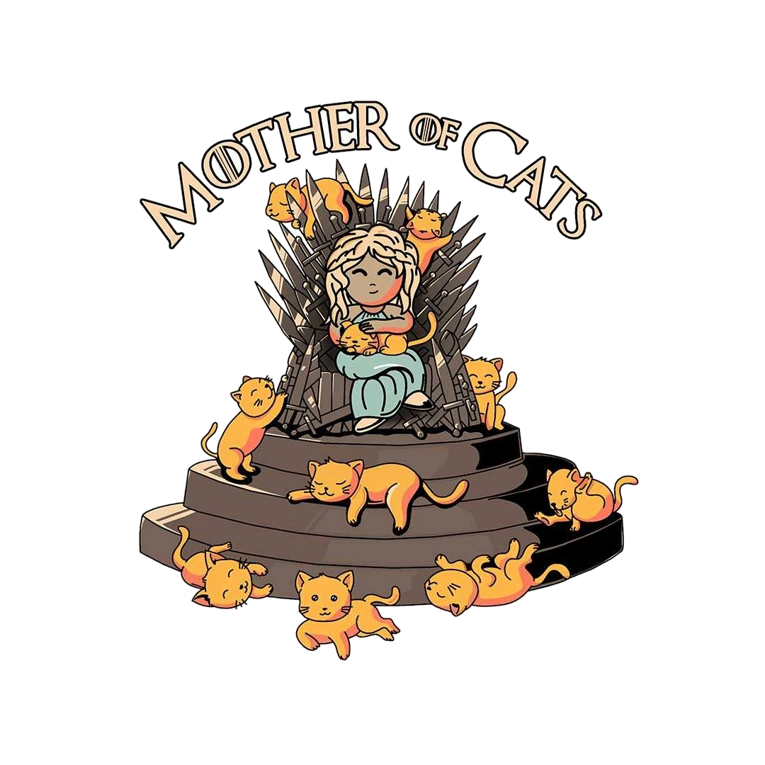 Mother Of Cats Sticker